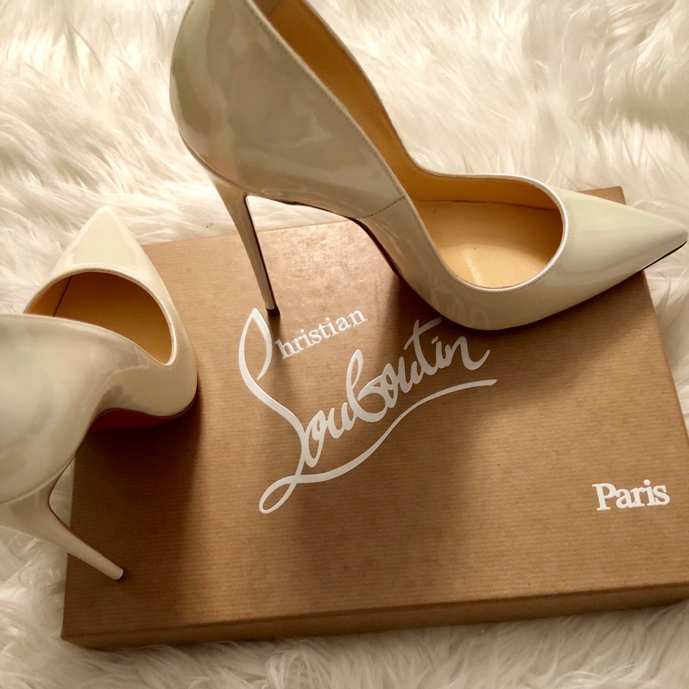 Authentic Brand New white Christian Louboutin